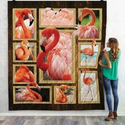 Flamingo Hur Quilt Cysijf and Home Decor