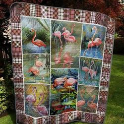 Flamingo P504001 Quilt Blanket  Quilt and Home Decor