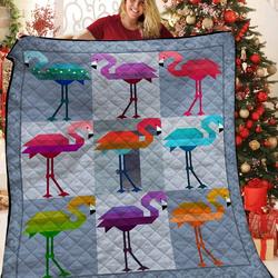 Flamingo Quilt Iwt and Home Decor