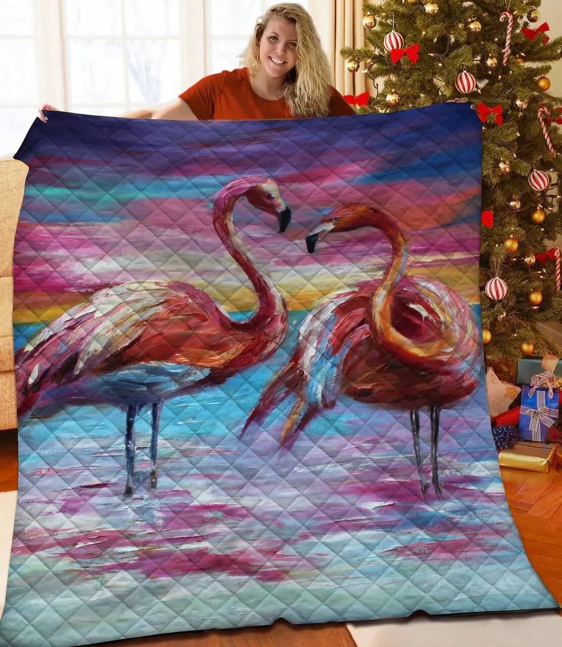 Flamingo Quilt Iyh and Home Decor