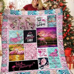Flamingo Quilt Izq and Home Decor