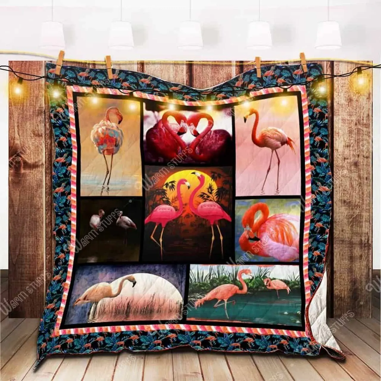 Flamingo Quilt Vlo and Home Decor
