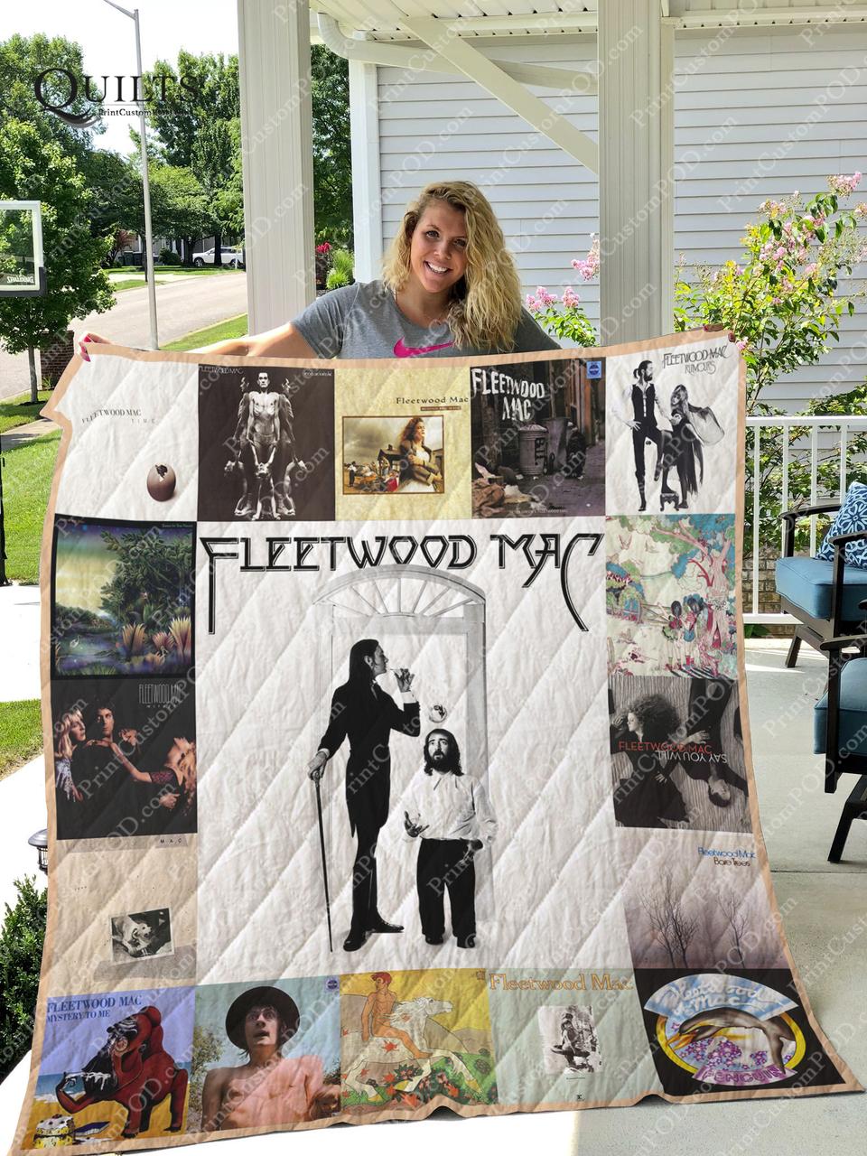 Fleetwood Mac Albums Quilt Blanket For Fans Ver 17 and Home Decor