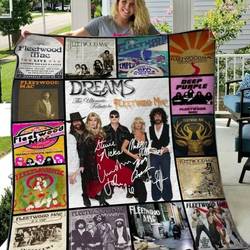 Fleetwood Mac Quilt Blanket Hvt270504  Quilt and Home Decor