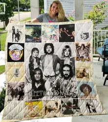 Fleetwood Mac Quilt Blanket  Limited Quilt Blanket and Home Decor