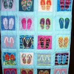 Flip Flop Hur Quilt Cysipo and Home Decor