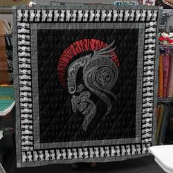Floki Viking Cl2100191Mdq Quilt Blanket and Home Decor