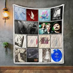 Floor Album Covers Quilt Blanket and Home Decor