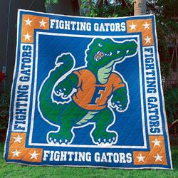 Florida Gators B1309147 Quilt Blanket and Home Decor