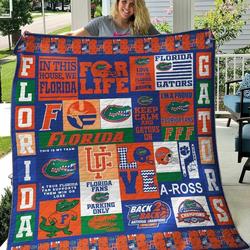 Florida Gators B270623 Quilt Blanket and Home Decor