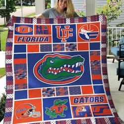 Florida Gators B270624 Quilt Blanket and Home Decor