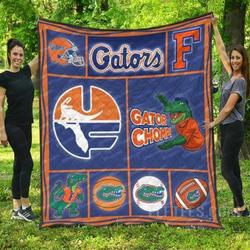 Florida Gators Gator Nation Quilt Blanket  Quilt and Home Decor