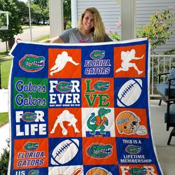 Florida Gators Quilt Blanket and Home Decor