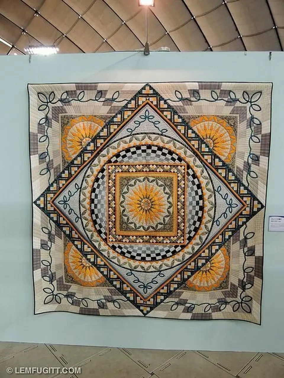 Flower Blooming Hur Quilt oe and Home Decor