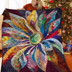 Flower Cla05121253Q Quilt Blanket and Home Decor