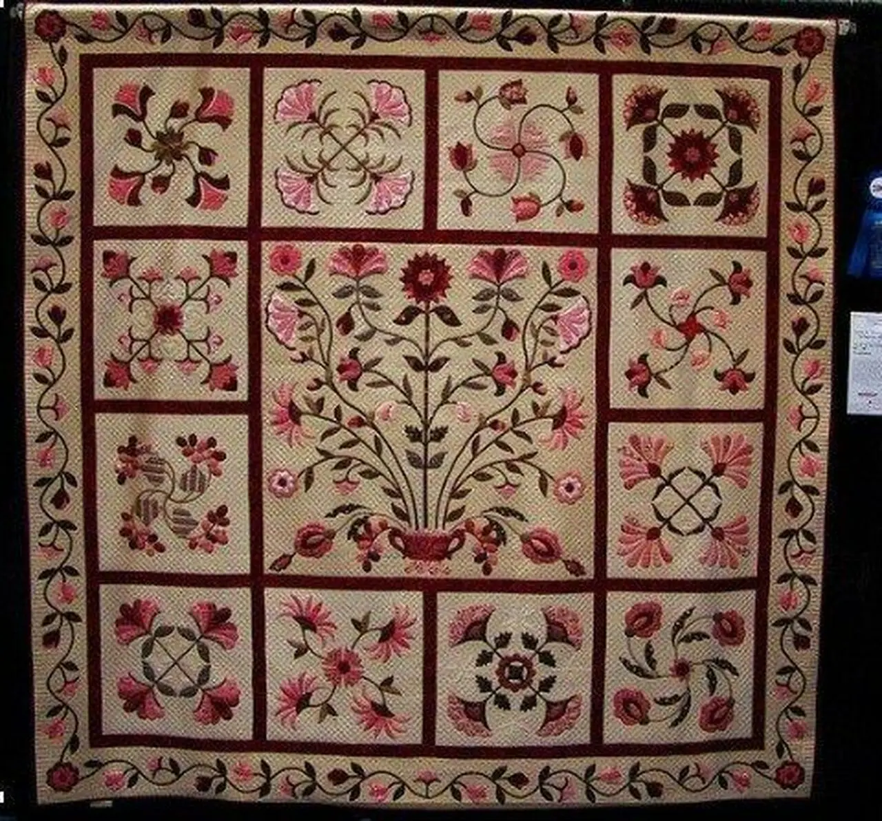 Flower Garden Cla1910235Q Quilt Blanket and Home Decor