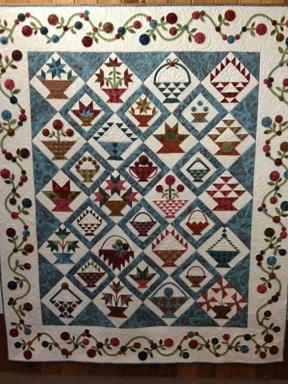 Flower Hur Quilt Cysita and Home Decor