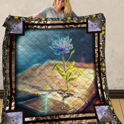 Flower Quilt Blanket C9B070802VV and Home Decor