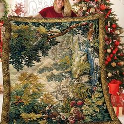Flower Quilt Ins and Home Decor
