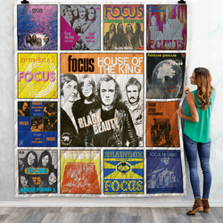 Focus Singles Quilt Blanket Ver 13 and Home Decor