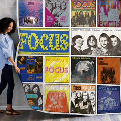Focus Singles Quilt Blanket Ver 14 and Home Decor