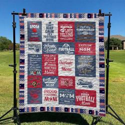 Football Mom Td2809543 Quilt Blanket and Home Decor