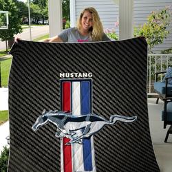 Ford Mustang Quilt and Home Decor
