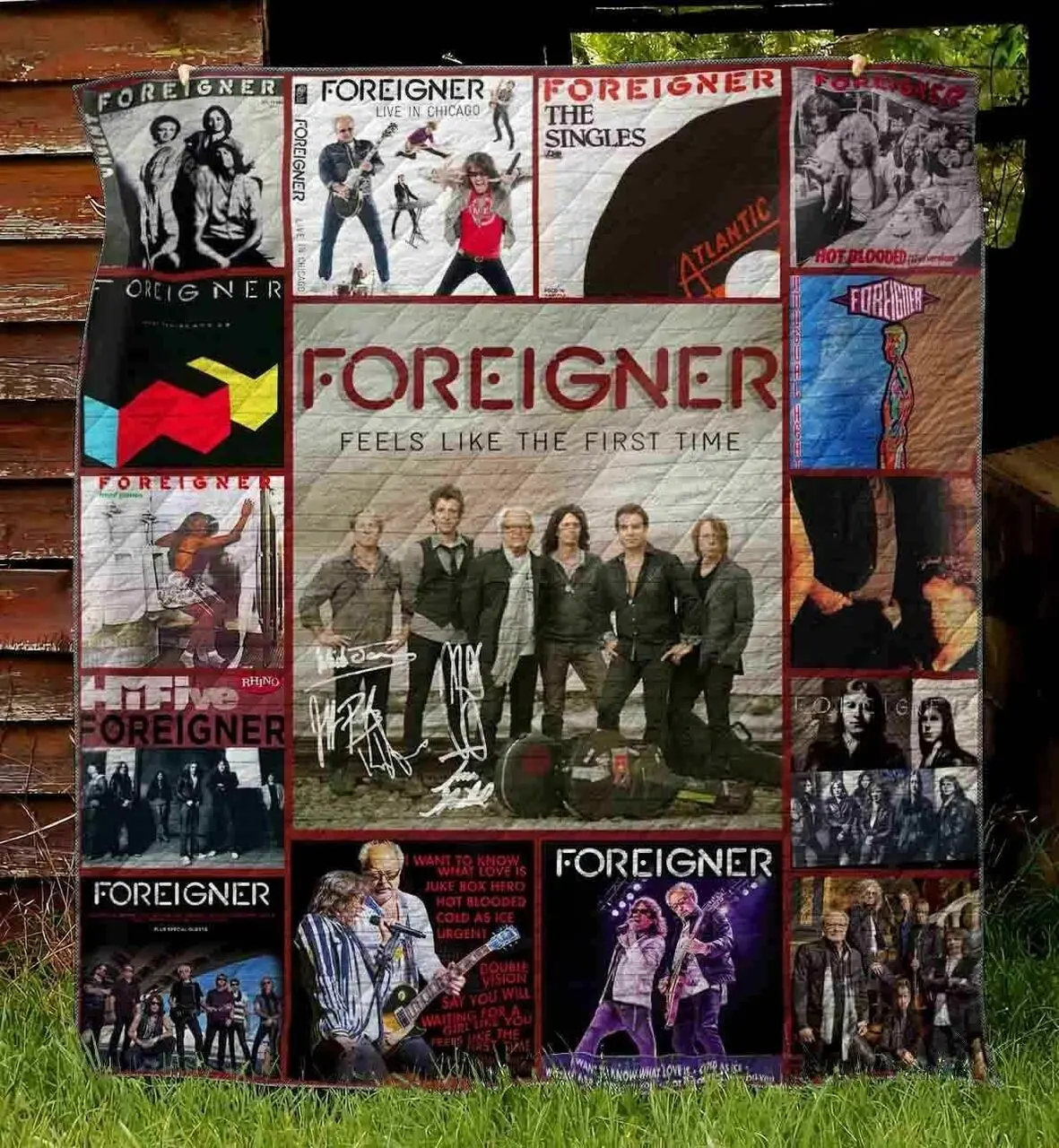 Foreigner Blanket Th1607 Quilt and Home Decor