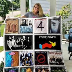 Foreigner Quilt Blanket and Home Decor