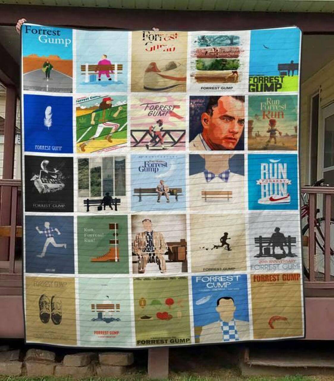 Forrest Gump Quilt Blanket Hvt310532 Quilt and Home Decor