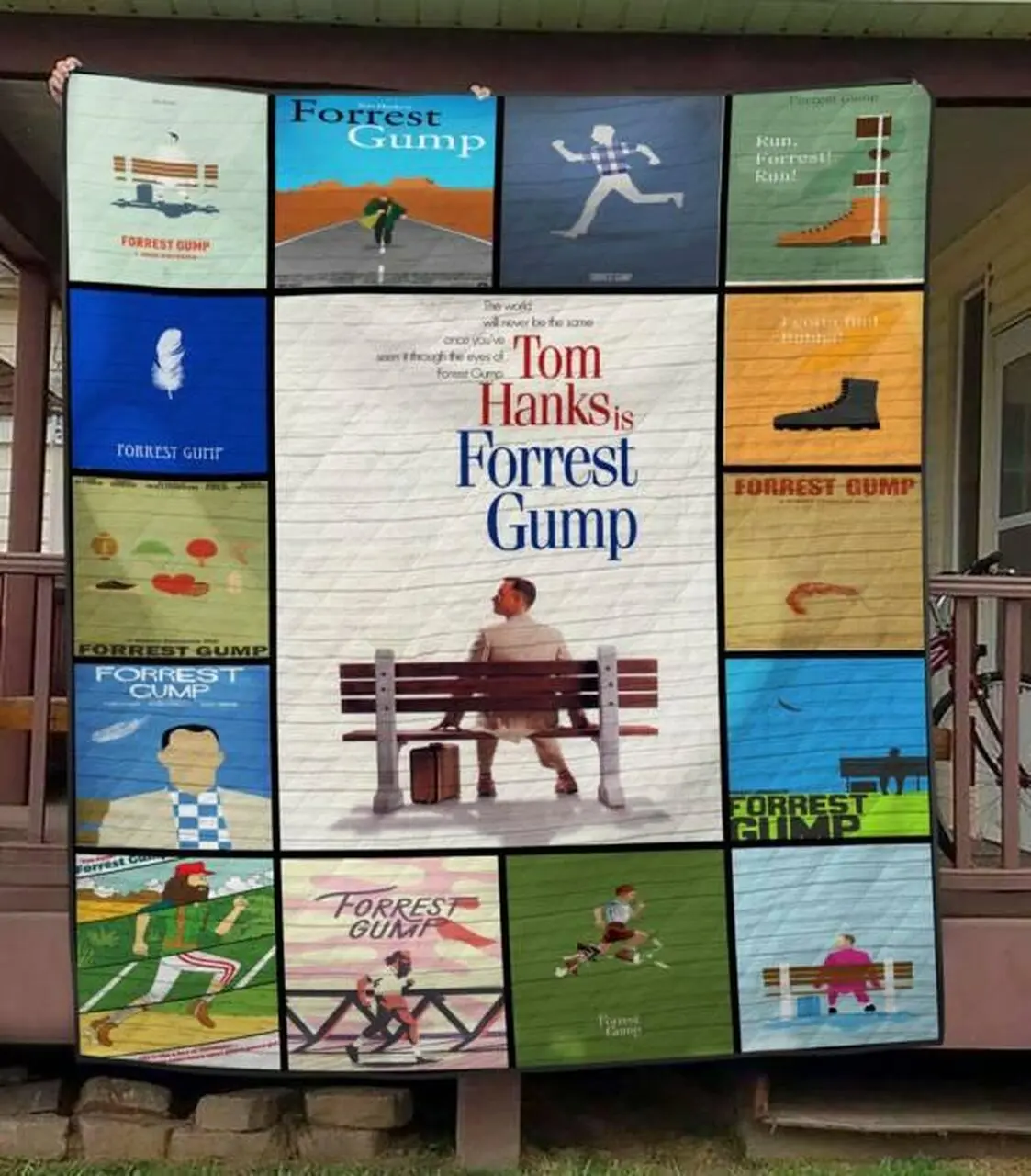 Forrest Gump Quilt Blanket Hvt310533 Quilt and Home Decor