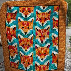 Fox 1 3D Personalized Customized Quilt Blanket 13 and Home Decor
