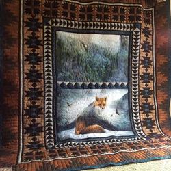Fox Hur Quilt Cysihm and Home Decor