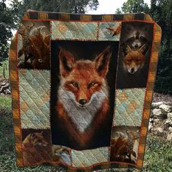 Fox Look Quilt and Home Decor