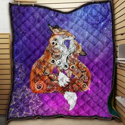 Fox Lover JM14 NTTH011298 3D Customized Quilt and Home Decor