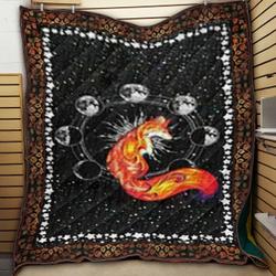 Fox Moon JM17 NTTH011298 3D Customized Quilt and Home Decor