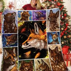 Fox Quilt Gsf and Home Decor