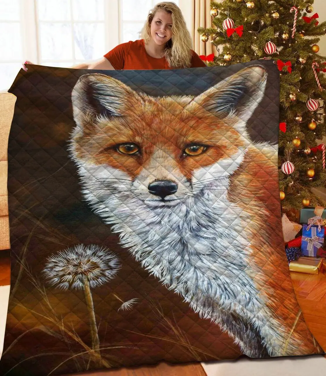 Fox Quilt Gsp and Home Decor