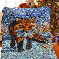 Fox Quilt Gwg and Home Decor