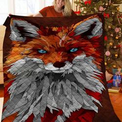 Fox Quilt Kdq and Home Decor