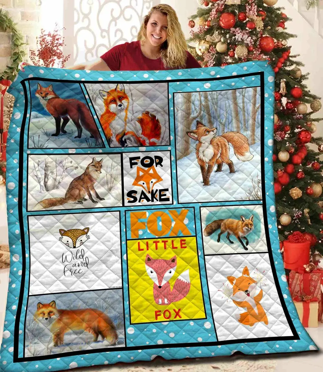 Fox Quilt Kfo and Home Decor