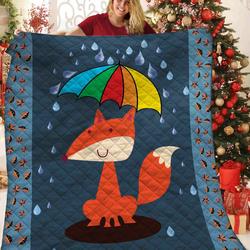 Fox Quilt Kib and Home Decor