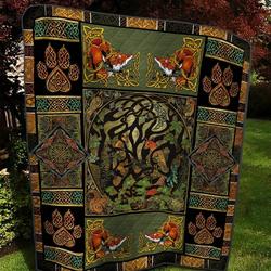 Fox Shinning Love Like A Star Quilt Blanket Dhc020120809Td and Home Decor