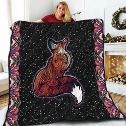 Fox The Tower 3D Customized Quilt and Home Decor