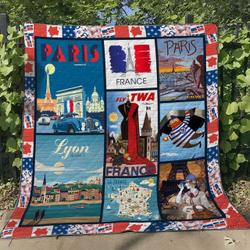 France Ng090709B Tbg Quilt Blanket and Home Decor