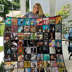 Frank Sinatra Albums Blanket Ha0910 Quilt and Home Decor
