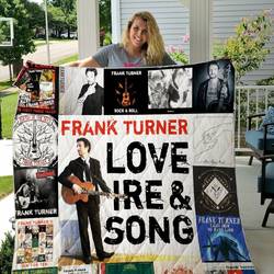 Frank Turner Albums Quilt Blanket For Fans Ver 17 and Home Decor