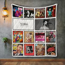 Frank Zappa Album Covers Quilt Blanket and Home Decor