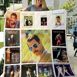 Freddie Mercury Quilt Blanket M100607  Quilt and Home Decor