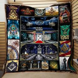 Freemasonry Quilt Blanket Dhc0910738Vt and Home Decor